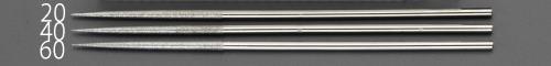 ESCO（エスコ） 140mm/#200 ﾀﾞｲﾔﾓﾝﾄﾞやすり(精密･丸) EA826NH-20
