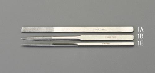ESCO（エスコ） 215mm/#150 ﾀﾞｲﾔﾓﾝﾄﾞやすり(半丸) EA826SB-1B