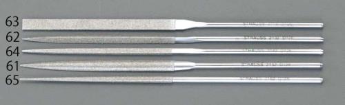 ESCO（エスコ） 140mm/#140 ﾀﾞｲﾔﾓﾝﾄﾞニードル鑢(丸) EA826VJ-65