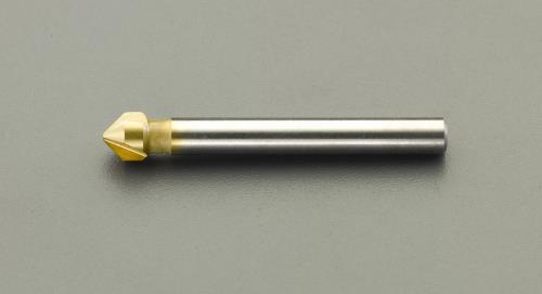 ESCO（エスコ） 6.3mm ｶｳﾝﾀｰｼﾝｸ(3枚刃･HSS/TiNｺｰﾄ) EA827HD-6