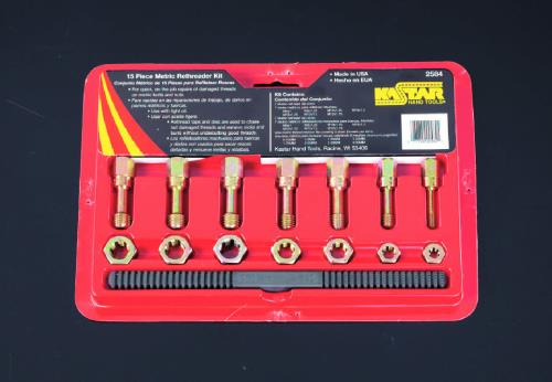 ESCO（エスコ） M 6 - M12 タップダイスセット(ねじ山修正) EA829BH