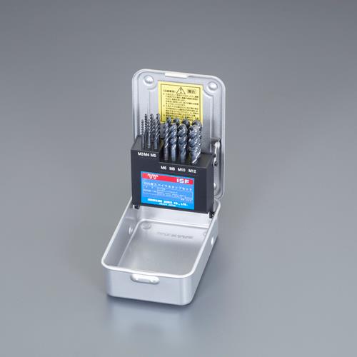 ESCO（エスコ） M3-M12 ｽﾊﾟｲﾗﾙﾀｯﾌﾟｾｯﾄ(SUS用) EA829DS-6
