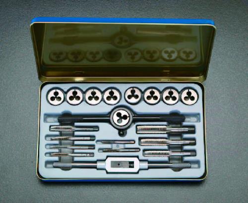 ESCO（エスコ） 1/8-1/2' タップダイスセット(UNC) EA829M-20