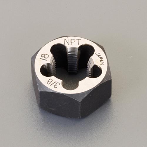 ESCO（エスコ） 1/8'x27 六角ダイス(NPT/SKS2) EA829MG-51
