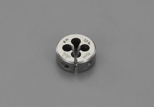 ESCO（エスコ） M 3x0.5/25mm ダイス(左ねじ用/SKS2) EA829MW-3