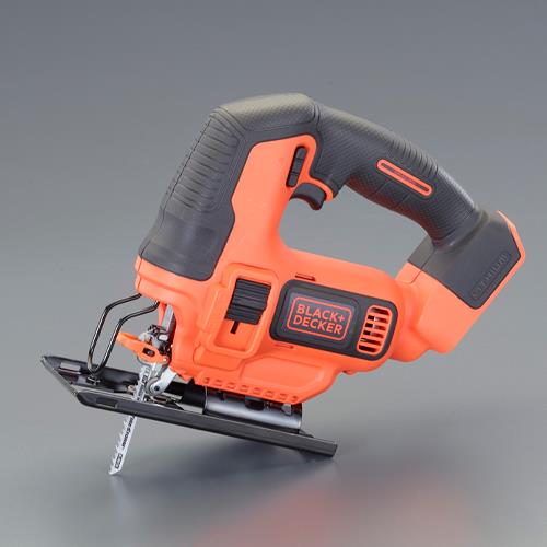 BLACK+DECKER（ﾌﾞﾗｯｸ・ｱﾝﾄﾞ・ﾃﾞｯｶｰ） DC18V ジグソー(充電式) BDCJS18B