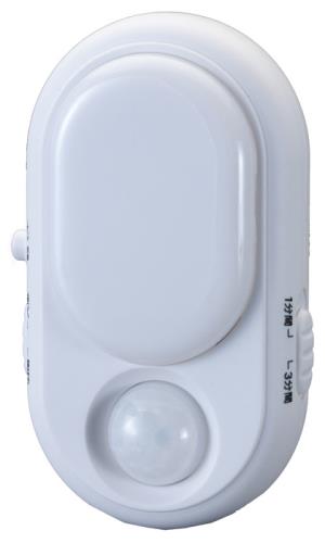 朝日電器（ELPA） AC100V/0.6W ＬＥＤセンサーライト PM-L240