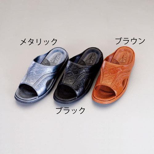 ESCO（エスコ） [Ｌ] サンダル(抗菌衛生/ﾒﾀﾘｯｸ) EA910S-2