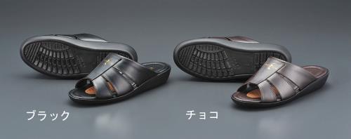 ESCO（エスコ） [LL] サンダル(黒) EA910SR-2