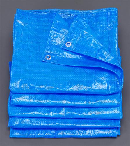 ESCO（エスコ） 3.6x5.4m/0.06mm ブルーシート(5枚) EA911AB-2