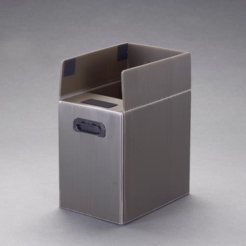 ESCO（エスコ） 333x238x325mm/A4 ﾌﾟﾗﾀﾞﾝBOX(ﾏｼﾞｯｸﾃｰﾌﾟ付) EA911BD-60