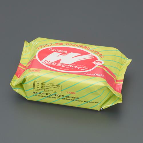 ESCO（エスコ） 200x260mm 変性ｱﾙｺｰﾙ100% ｳｪｯﾄﾀｵﾙ(30枚) EA922HA-71