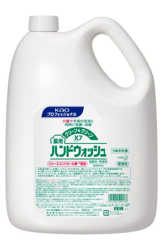 花王プロフェショナル 4.5L 薬用濃縮泡ハンドソープ EA922KC-17