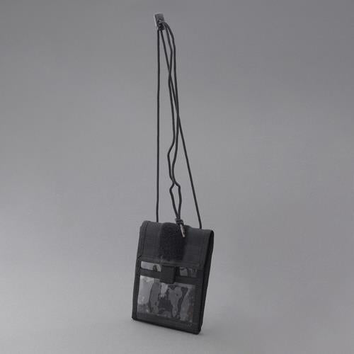 ESCO（エスコ） 127x 19x152mm 小物ポーチ(黒) EA925DB-31