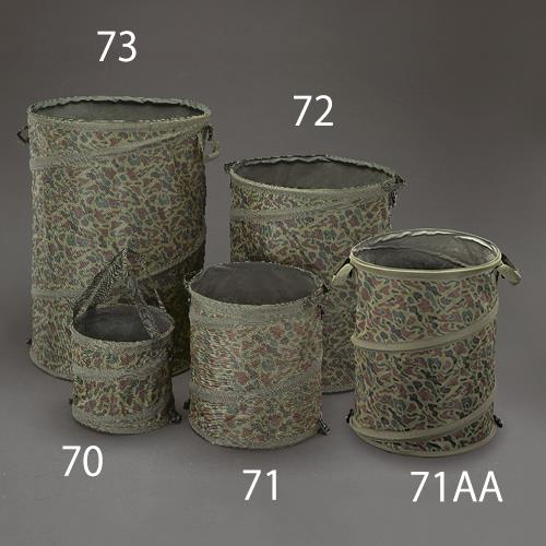 ESCO（エスコ） φ400x450mm/ 56L 自立型ﾊﾞｹﾂ(ﾌﾀ無/迷彩) EA925M-71