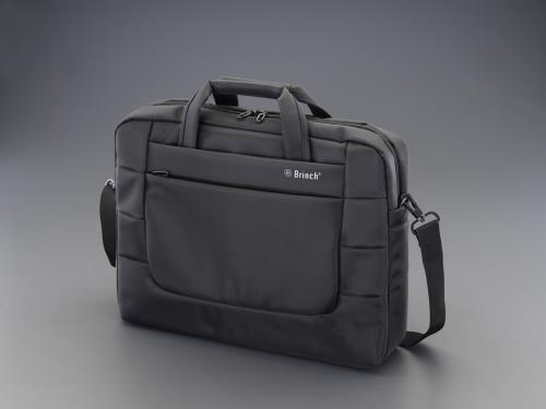 ESCO（エスコ） 431x105x405mm ビジネスバッグ(ﾌﾞﾗｯｸ) EA927BB-141