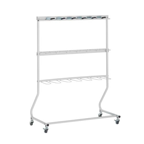 テラモト 962x490x1273mm モップハンガー(12本掛) CE-491-510-0