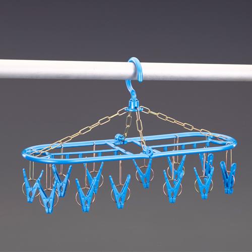 ESCO（エスコ） 360x120x220mm 洗濯ハンガー(折畳式) EA928CY-10