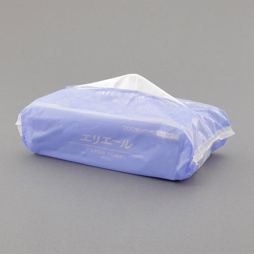 ESCO（エスコ） 230x210mm ペーパータオル(200枚) EA929AE-3A
