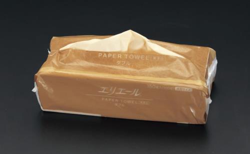 ESCO（エスコ） 230x248mm ペーパータオル(150組) EA929AE-9