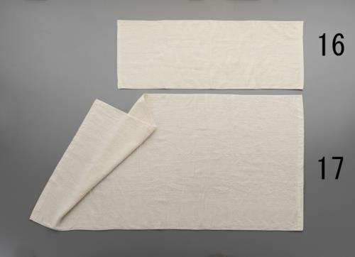 ESCO（エスコ） 340x 860mm/260匁 フェイスタオル(無漂白) EA929HB-16