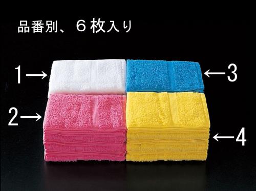 ESCO（エスコ） 340x 850mm/220匁 タオル(青/6枚) EA929HC-3
