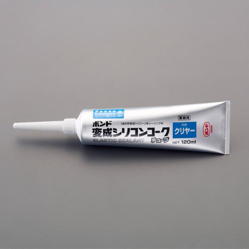 コニシ 120ml 変成シリコンコーク(ｸﾘｱ) #05804