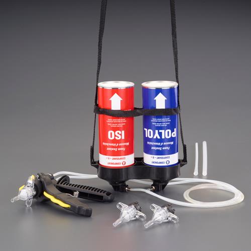 エービーシー商会 724g 発泡ウレタンフォーム(二液性 ｸﾘｰﾑ色) IP30NF