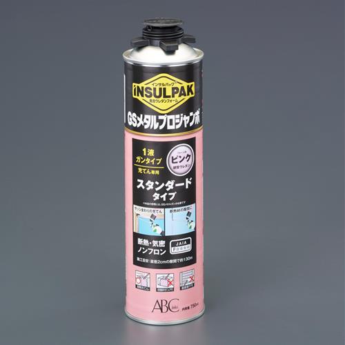 エービーシー商会 1000g 発泡ｳﾚﾀﾝﾌｫｰﾑ(一液性/ｶﾞﾝ用/ﾋﾟﾝｸ) GSMPJ