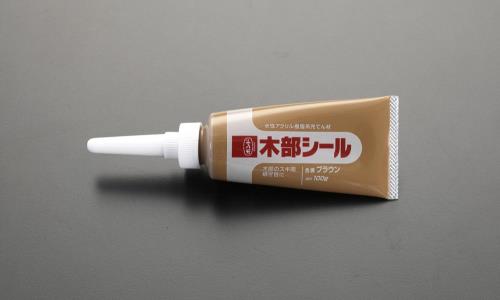 コニシ 100g すき間用パテ(ﾌﾞﾗｳﾝ) #50424
