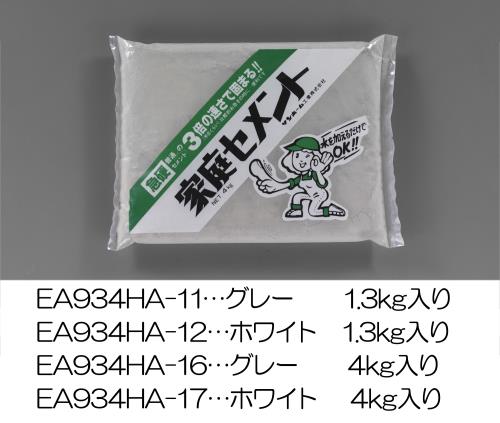 サンホーム工業 1.3kg 急硬セメント(灰色) CQG1.3