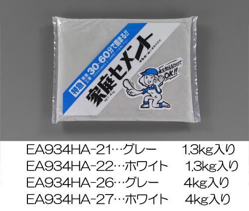 サンホーム工業 1.3kg 超急硬セメント(灰色) CTG1.3