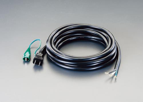 正和電工 125V/15A/ 5m プラグ付コード(ｱｰｽ端子付) SYU-5B