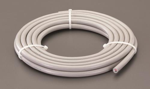 ESCO（エスコ） 3.5 mm2x20m/3芯 ﾋﾞﾆｰﾙｷｬﾌﾞﾀｲﾔｹｰﾌﾞﾙ EA940AG-646