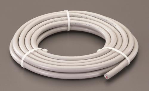 ESCO（エスコ） 3.5 mm2x 5m/4芯 ﾋﾞﾆｰﾙｷｬﾌﾞﾀｲﾔｹｰﾌﾞﾙ EA940AG-673