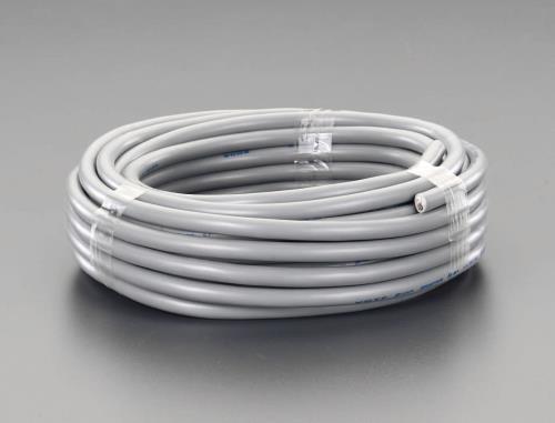 ESCO（エスコ） 300V/ 7A/ 20m ﾋﾞﾆｰﾙｷｬﾌﾞﾀｲﾔｹｰﾌﾞﾙ(2芯/黒) EA940AH-152
