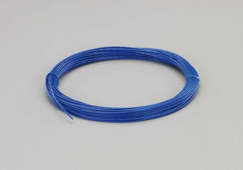 ESCO（エスコ） 0.3mm2x 20m 電子機器用ビニル電線[KV](青) EA940AL-3B