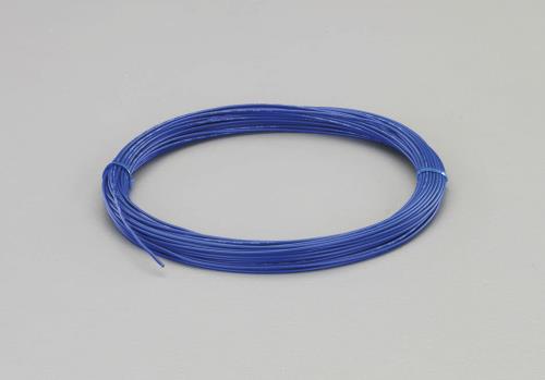 ESCO（エスコ） 0.5mm2x 50m 電子機器用ビニル電線[KV](青) EA940AL-5BA