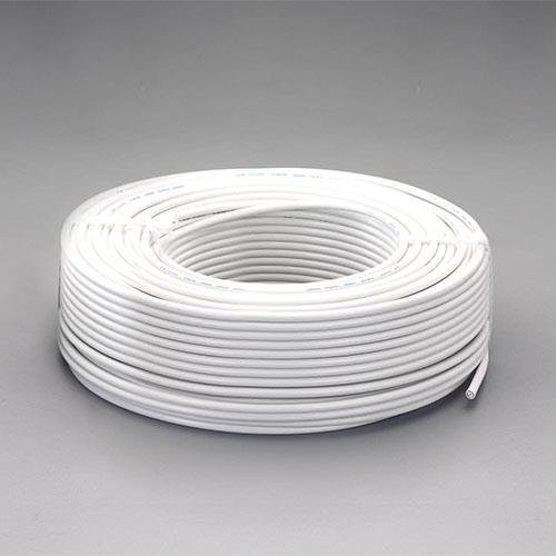 ESCO（エスコ） 7.4mmx 50m 同軸ケーブル(75Ω/灰) EA940AR-85