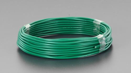 ESCO（エスコ） 1.6mmx  5m ＩＶアースコード(単線) EA940AS-15