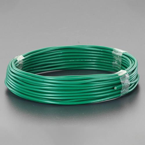 ESCO（エスコ） 1.6mmx 50m ＩＶアースコード(単線) EA940AS-18