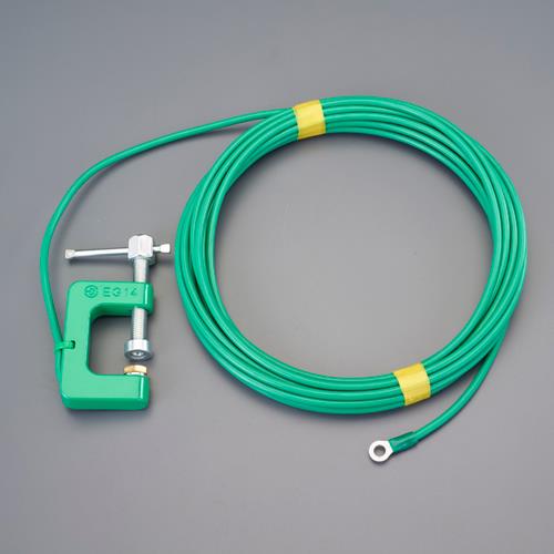 ESCO（エスコ） 14mm2x30m ＫＩＶ万力型ｱｰｽ(ﾎﾞﾃﾞｨｰｱｰｽ専用) EA940AS-99