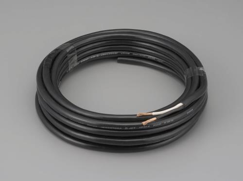 ESCO（エスコ） 1.25mm2x20m/2芯 [2種EPｺﾞﾑ]ｷｬﾌﾞﾀｲﾔｹｰﾌﾞﾙ EA940AX-12