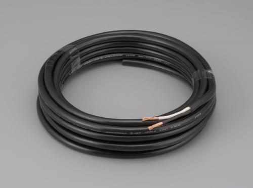 ESCO（エスコ） 3.5mm2x50m/2芯 [2種EPｺﾞﾑ]ｷｬﾌﾞﾀｲﾔｹｰﾌﾞﾙ EA940AX-35