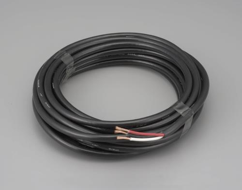 ESCO（エスコ） 0.75mm2x20m/3芯 [2種EPｺﾞﾑ]ｷｬﾌﾞﾀｲﾔｹｰﾌﾞﾙ EA940AY-2