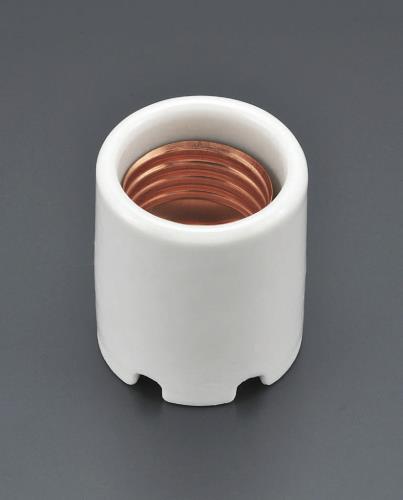 ESCO（エスコ） E 26口金 電球用ソケット(磁器製) EA940C-33