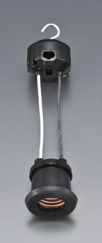 ESCO（エスコ） E 26口金 [防雨型]吊下ｿｹｯﾄ(ﾋｰﾄﾝ付) EA940C-53