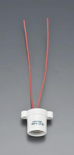 ESCO（エスコ） E 26口金 屋外用ソケット(磁器製) EA940C-54