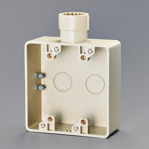 未来工業 [PF16用] スイッチボックス(1方出/2個用) SW1-16WFG