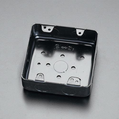 ESCO（エスコ） 20mm穴 スイッチボックス(2個用) EA940CR-2